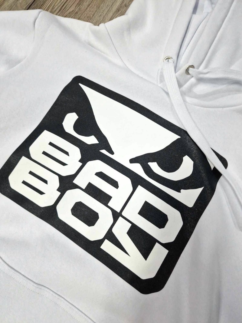 BAD BOY logo Classic FOuTER KOuKOuLA - white
